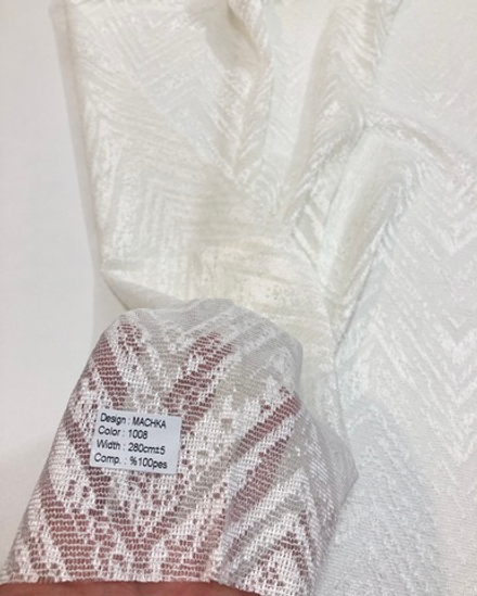 Тюль-сетка жаккард Nope арт. Machka col. 1008 (высота 280 см, Турция)