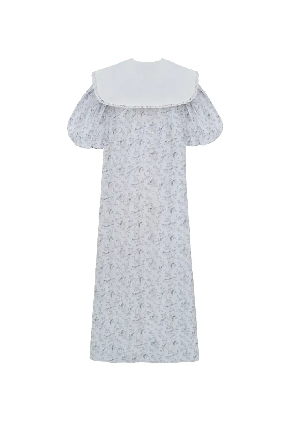 Платье Алиса серо-голубое