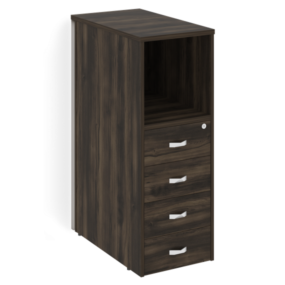 Оникс Тумба с подсветкой 4 ящика завершающая, левая O.R-TV-4.S (L)  436*767*1185