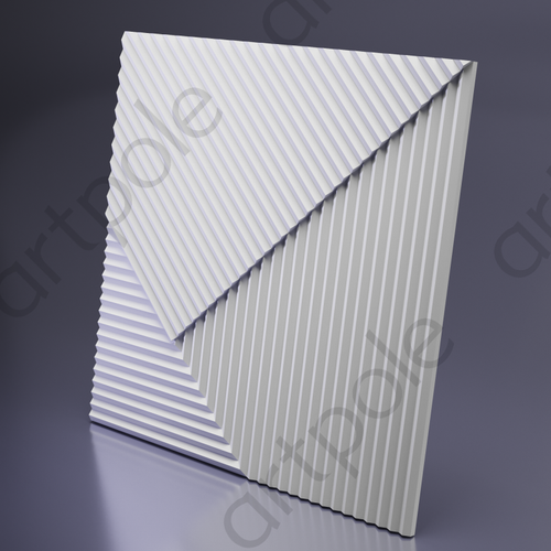 Гипсовые 3D панели Artpole PLATINUM FIELDS - 6.31 - 23 - 13 - FIELDS 2 platinum