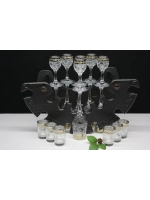 Барный набор 18 предметный с Бокалом