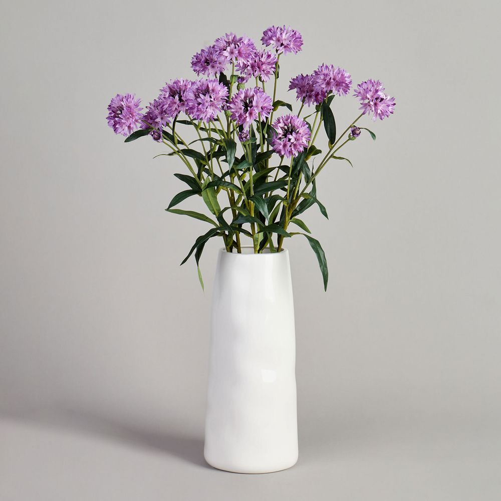 ЦВЕТОК ИСКУССТВЕННЫЙ "ВАСИЛЕК" ВЫСОТА=64СМ. (МАЛ=24 ШТ/КОР=96ШТ.)