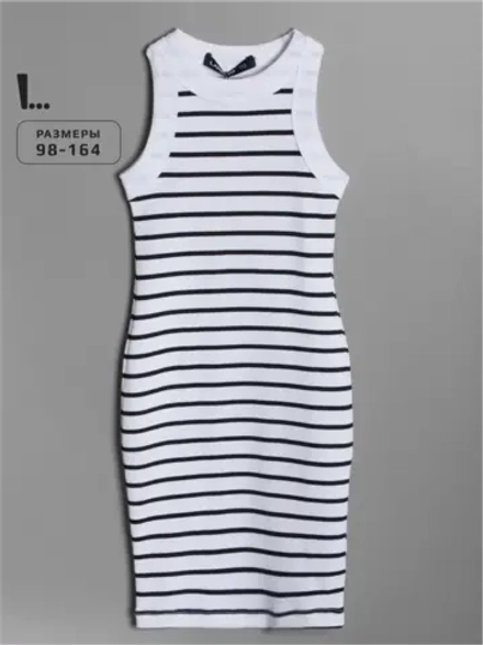 Платье для девочки летнее без рукавов