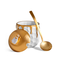 Медовница с ложкой L'Objet Beehive (230 мл)