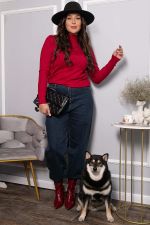 Водолазка Осенняя история (красная) Б14541-20М LT Collection