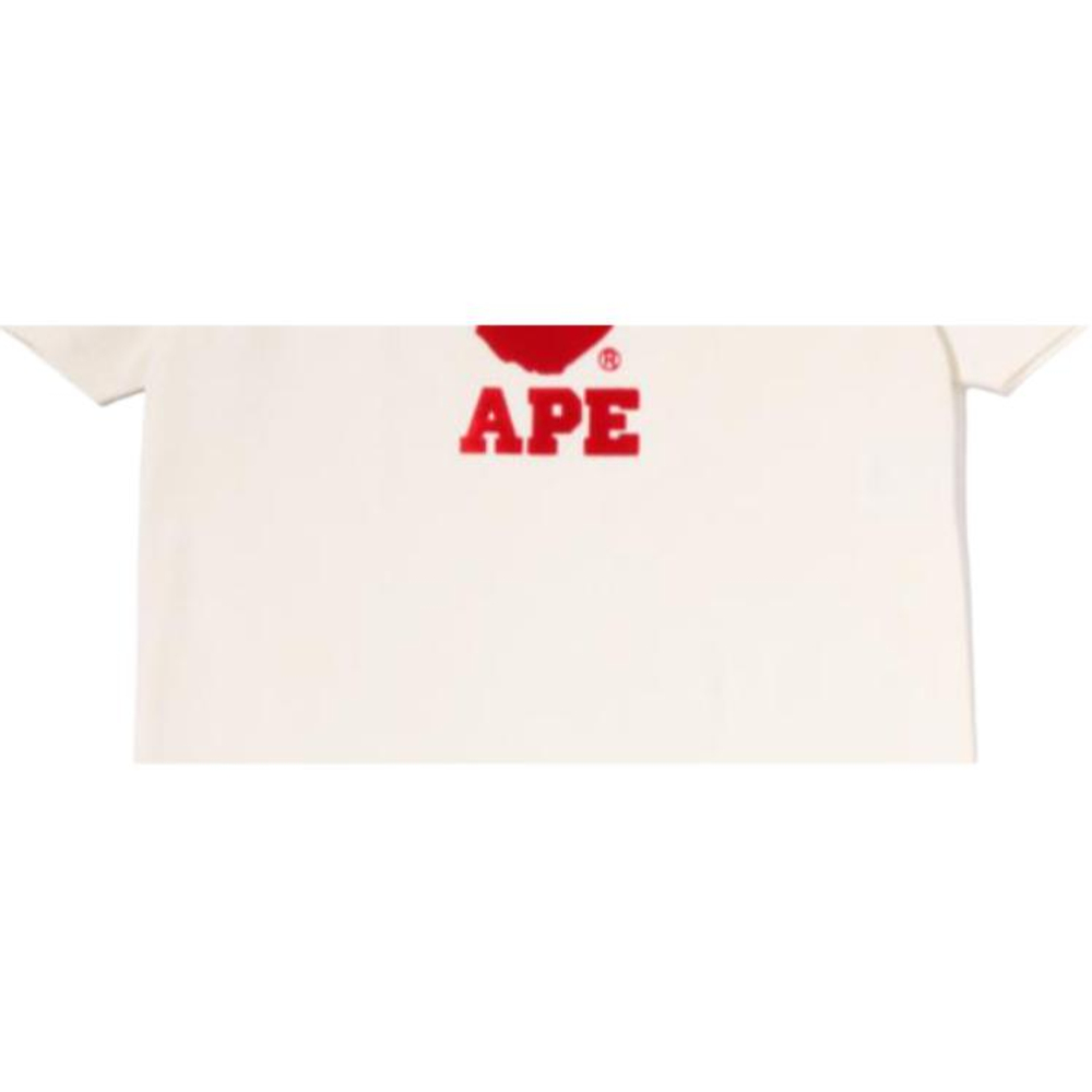 A Bathing Ape Bathing Ape Ss26 Short Sleeved Dresses айвори