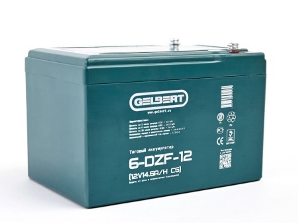Тяговый аккумулятор Gelbert 6-EVF-80 (12V84A/H C5)