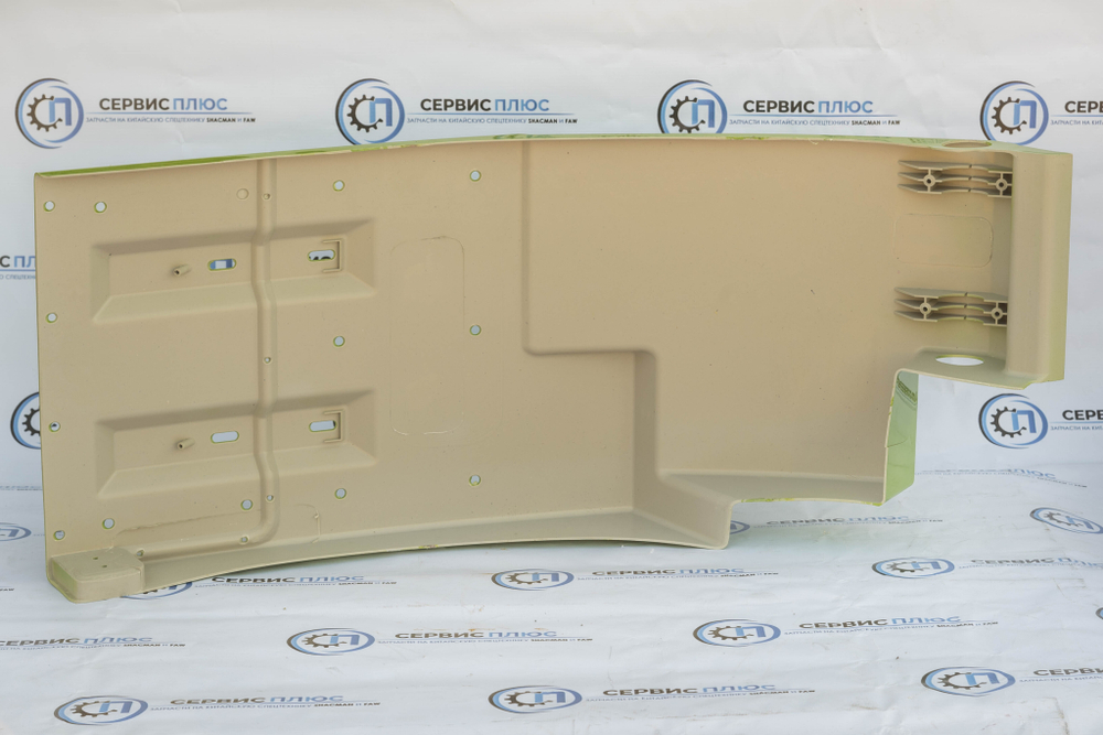 Брызговик кабины задний левый SHACMAN X3000 зеленого цвета