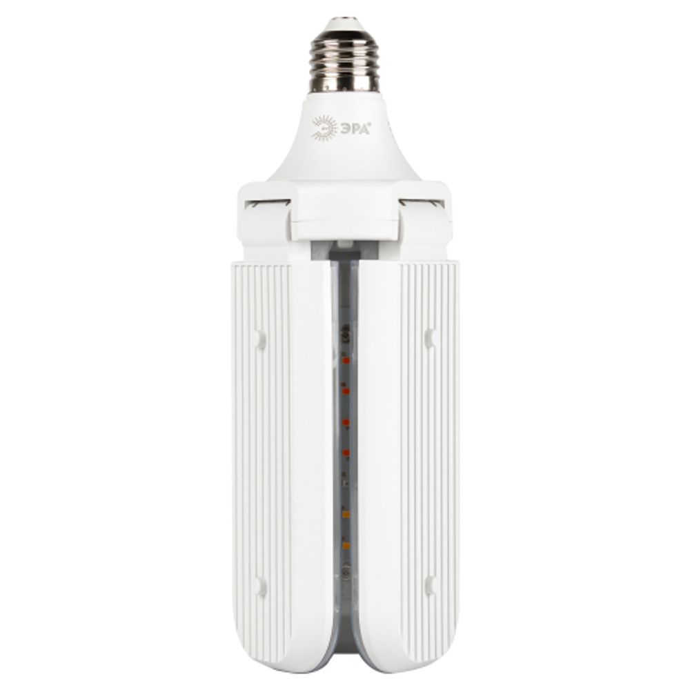 Фитолампа для растений светодиодная ЭРА GREEN LINE ФИТО-30W-PL-E27-GR 3-х лепестковая красно-синего спектра 30 Вт Е27 | Фитолампы Е27