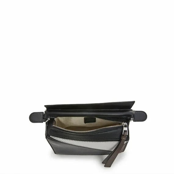 Сумка Loewe Puzzle Mini Bag Black/taupe