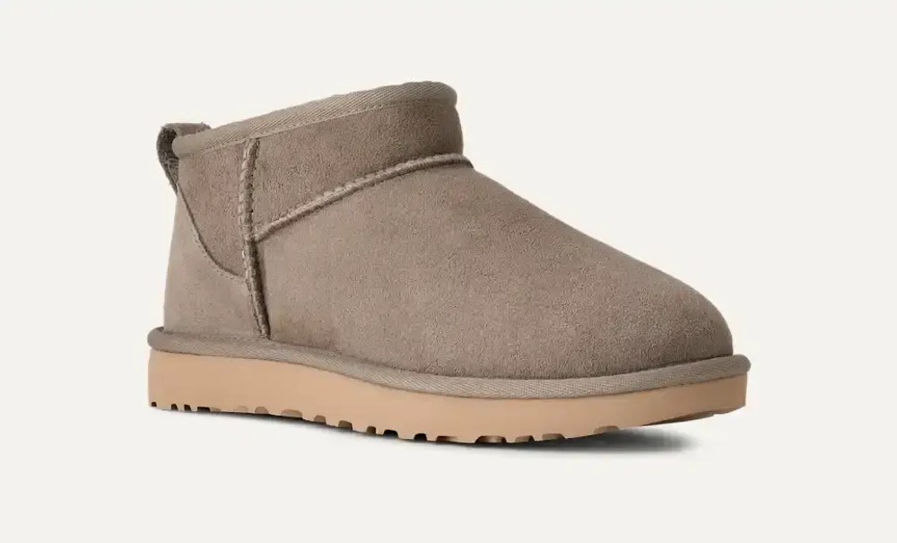 UGG Угги Classic Ultra Mini, светло-серый