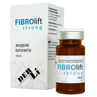 Fibrolift Strong  Derli | Жидкие бионити с повышенным содержанием цинка