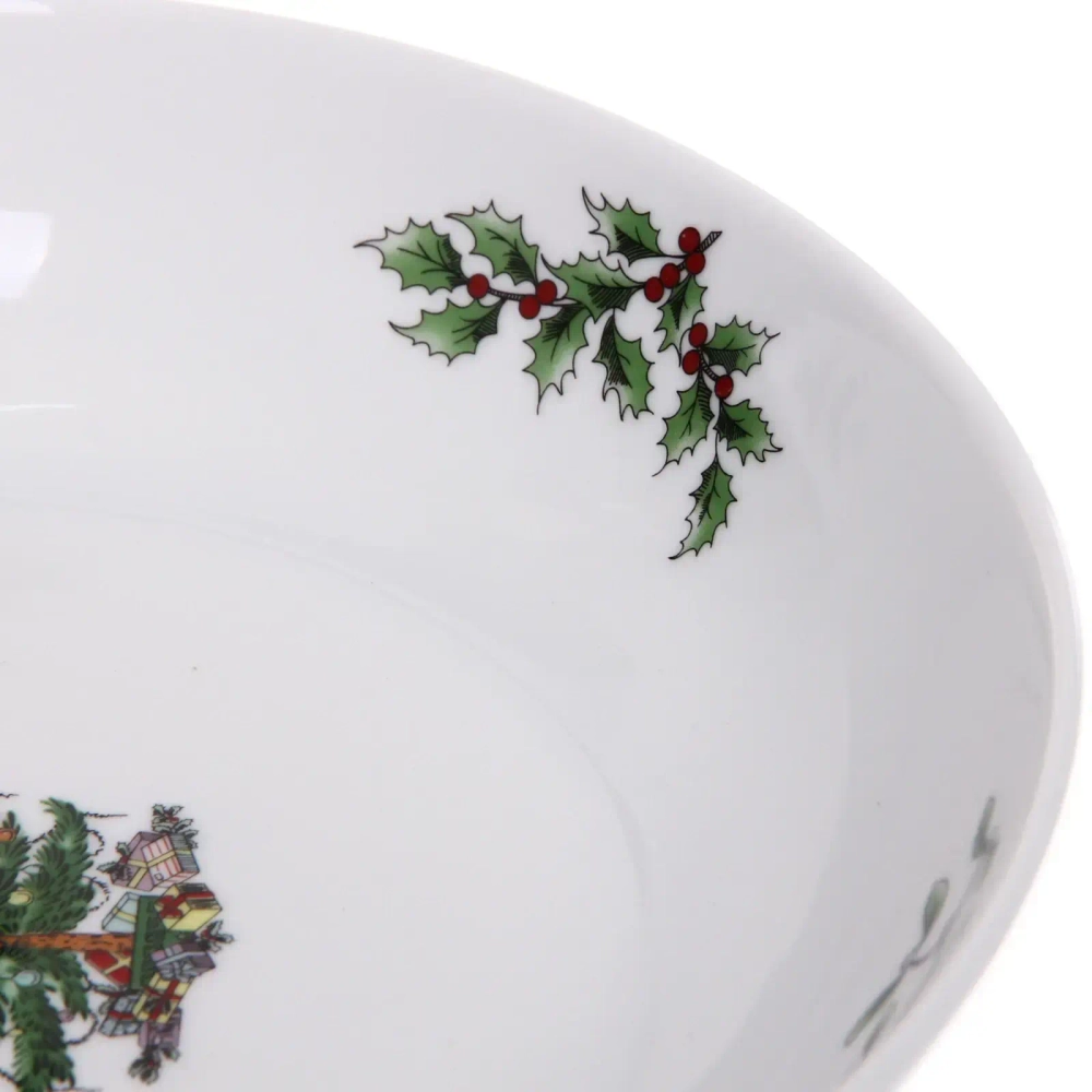 Тарелка керамическая «Ёлочка» 20,5*4,5см