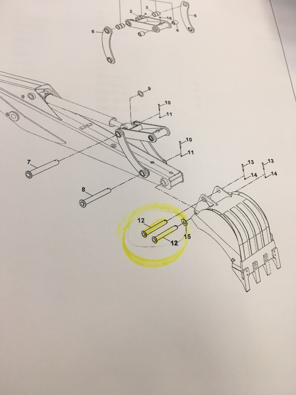 Палец 811/62217 YG TECHNOLOGY (Турция)