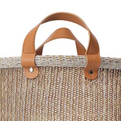 Корзина для хранения Sustainable collection, Ø27х25 см, бежевая