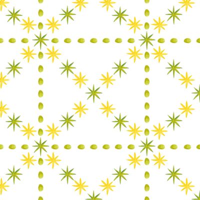 Звезды и бусины орнамент