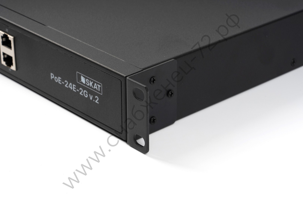 SKAT PoE-24E-2G v.2 коммутатор PoE Plus, мощность 300Вт, порты: 24-Ethernet, 2-Uplink