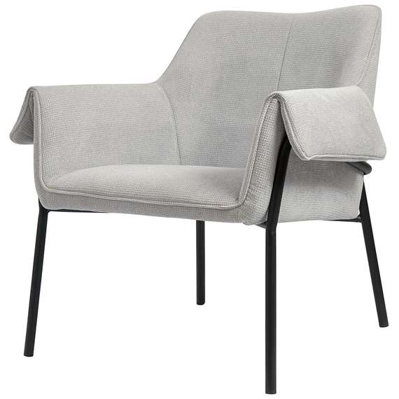 Кресло Aline, светло-серый шенилл