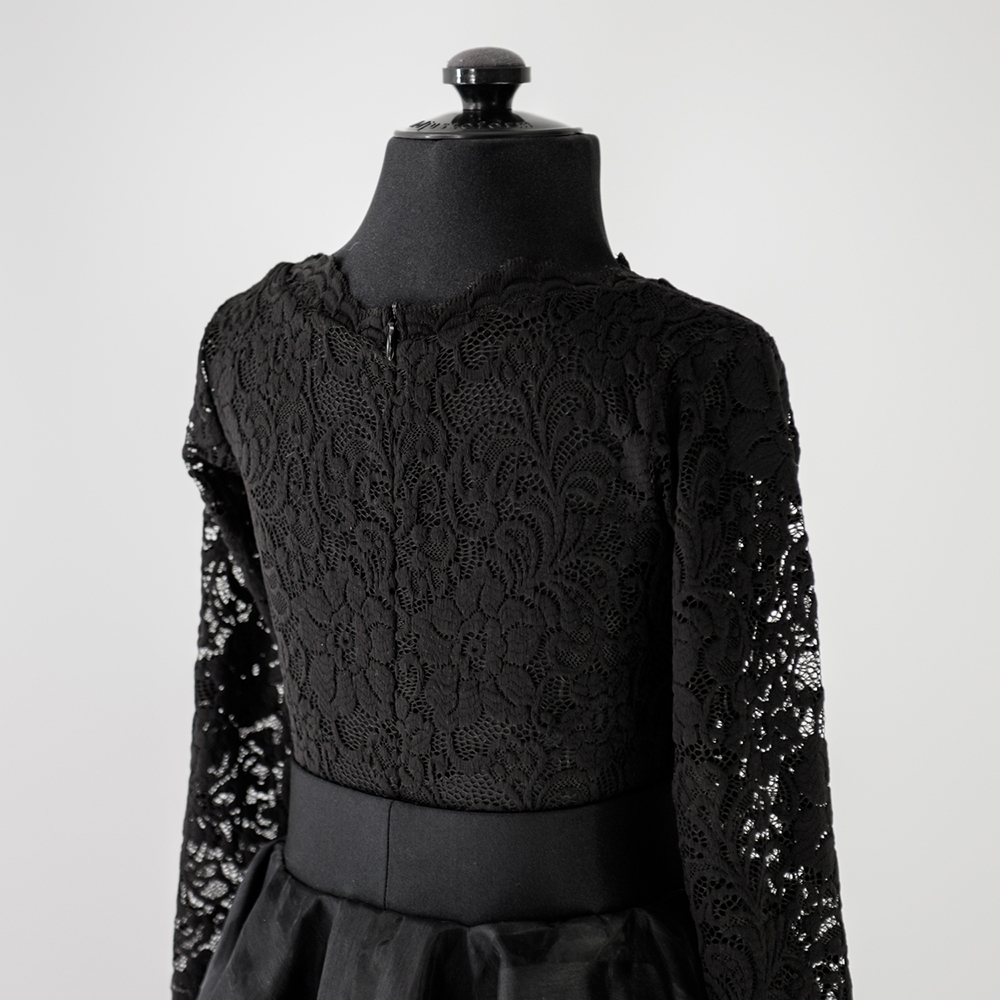 платье с фестоном