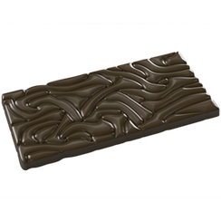 854 | Форма для шоколадных плиток "Волна" (275х175 мм)