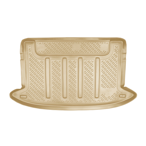Коврик в багажник Norplast/Unidec для Kia Rio в кузове DE HB (2005-2011) Бежевый, полиуретан, арт.NPL-P-43-36-B