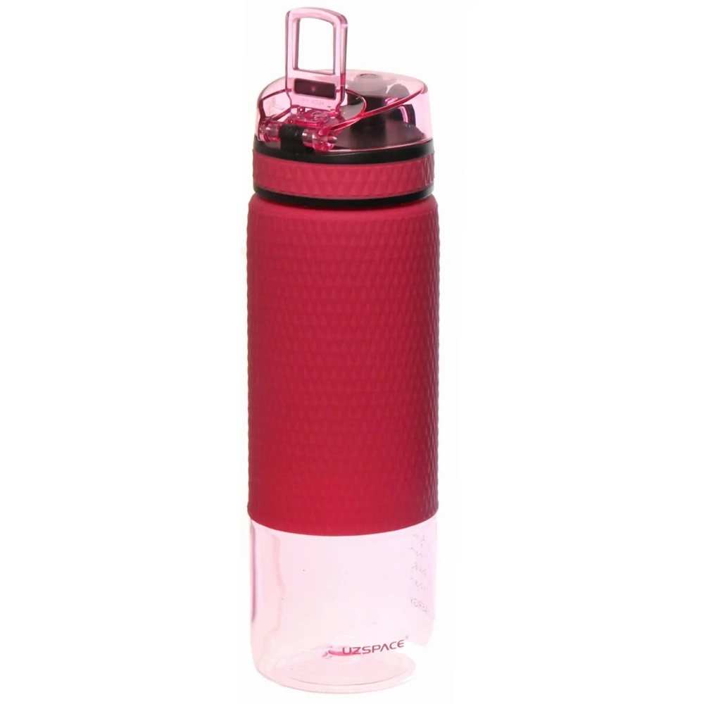 Бутылка спортивная UZSPACE Diamond 5057 с емкостью для фруктов (680 мл)