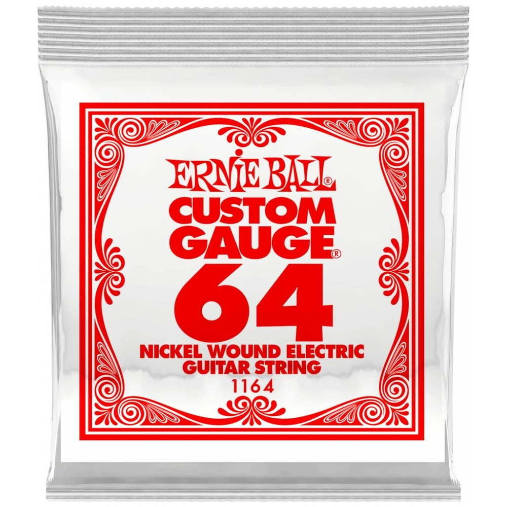 ERNIE BALL 1164 Nickel Wound .064 - Струна одиночная для электрогитары