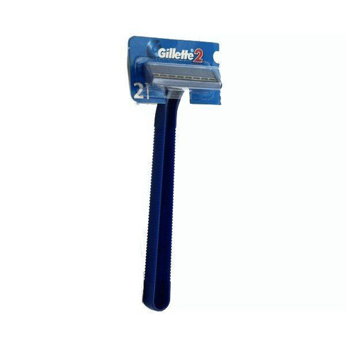 Одноразовый станок Gillette2 1шт на дисплейной карте