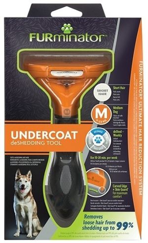 Фурминатор для собак средних короткошерстных пород, FURminator Dog Undercoat M Short Hair 12 YA