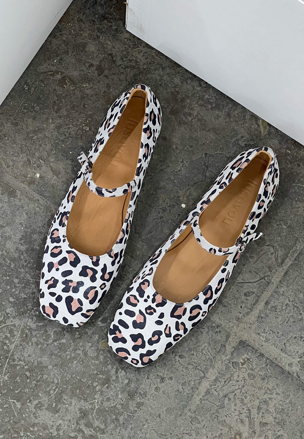 Mary Jane // Leopard // Suede