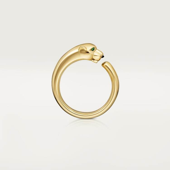 Panthère de Cartier ring, small model in yellow gold