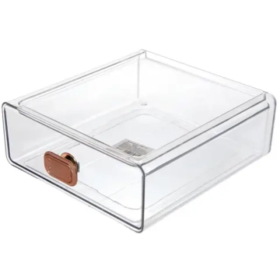 Органайзер выдвижной для хранения «ЛАМИНГТОН», прозрачный, 21*20*8см