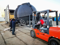 Резервуар для дизельного топлива 10-OIL Родлекс Oil 10000 л. горизонтальный (3500x2400x2500см;432кг;) - арт.559688