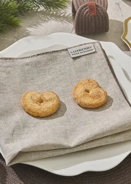 Сервировочная салфетка Luxberry Linen Шоколадный