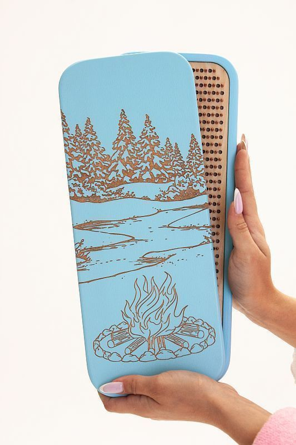 Доска садху Костер медные гвозди