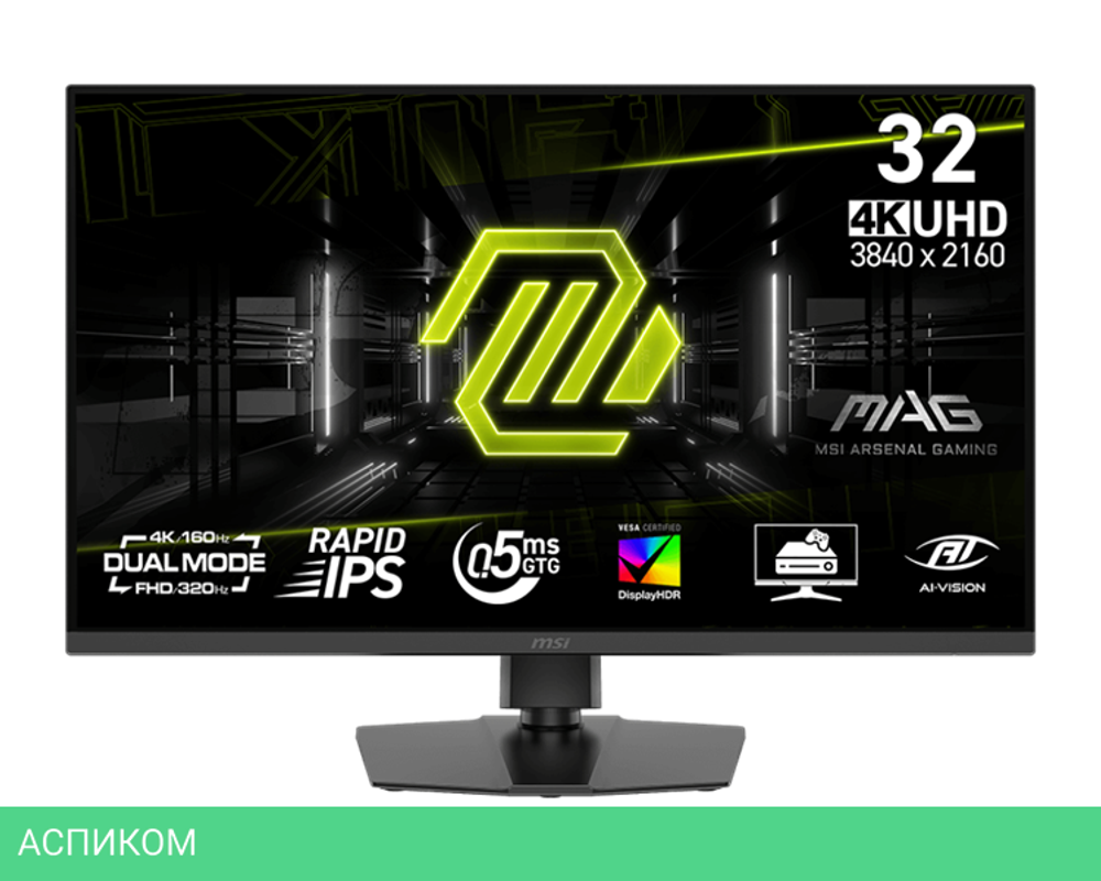 Монитор MSI MAG 322URDF (9S6-3DD89T-012)