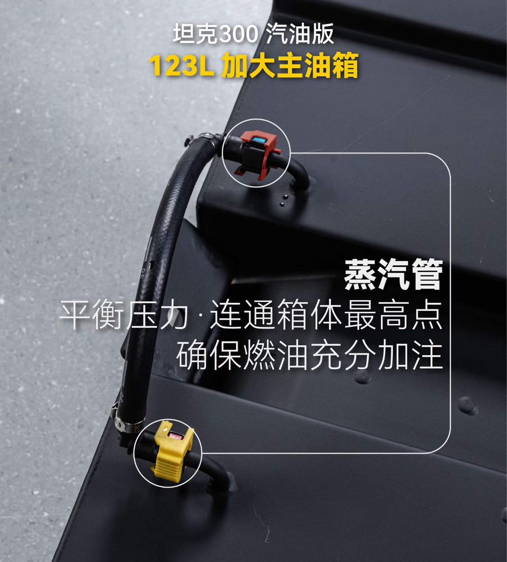 Замена основного топливного бака на 123 литра для TANK 300 бензин 2021+ Танк топливный насос