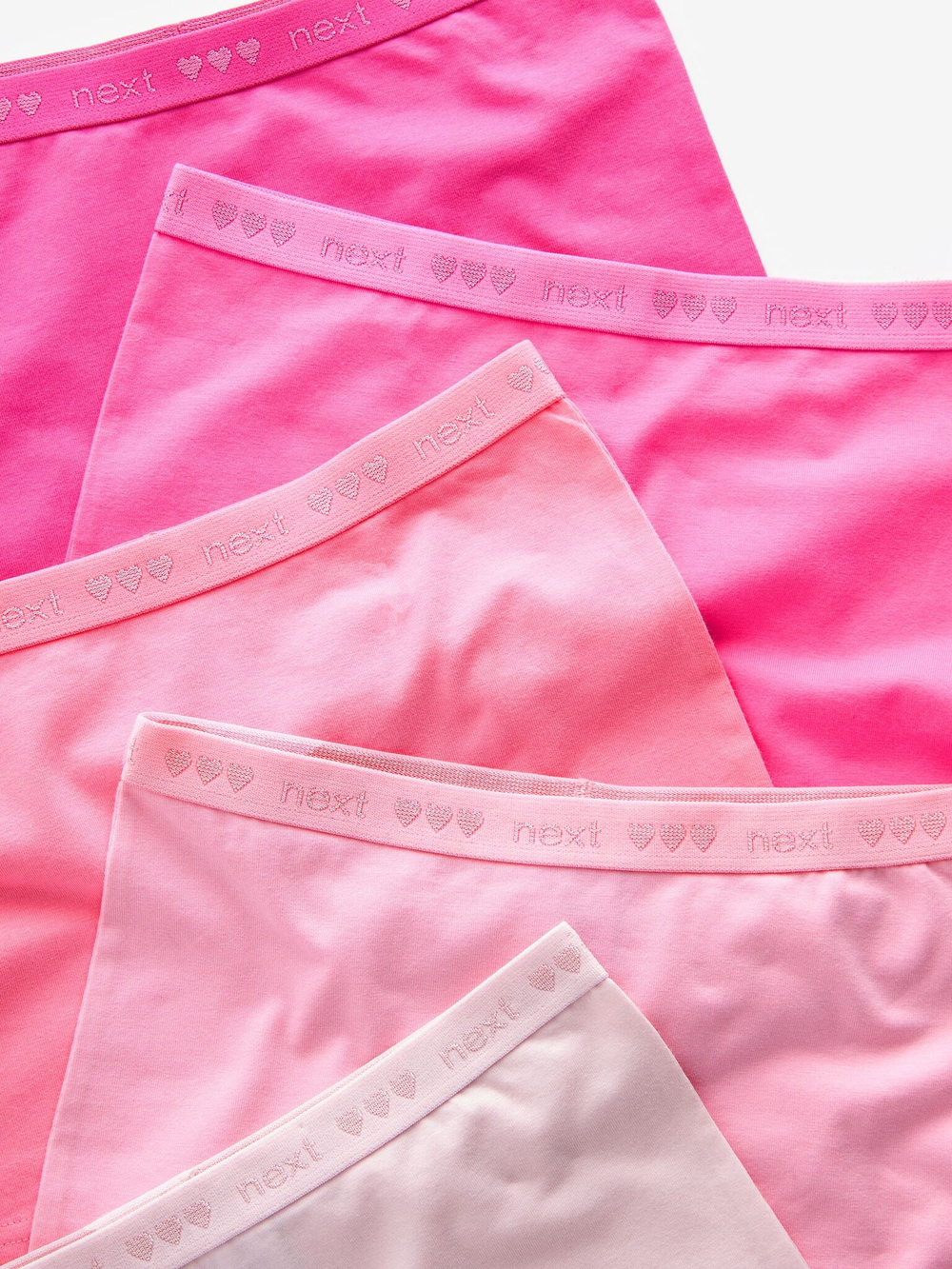 Трусы-шорты для девочки Next 407-195, 5 шт., Розовый