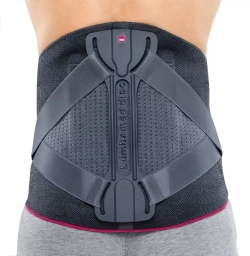 667 -Бандаж-корсет поясничный наборный LUMBAMED DISC - приталенный покрой - серый