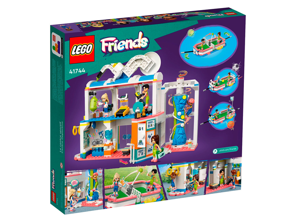 LEGO Friends 41744 — спортивный центр Хартлейк-Сити, тренировки и игры