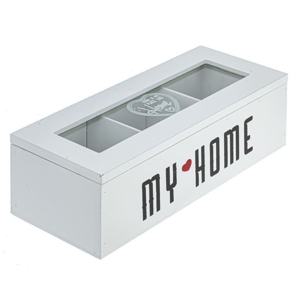 GAEM Шкатулка для чайных пакетиков, L23 W9 H7 см