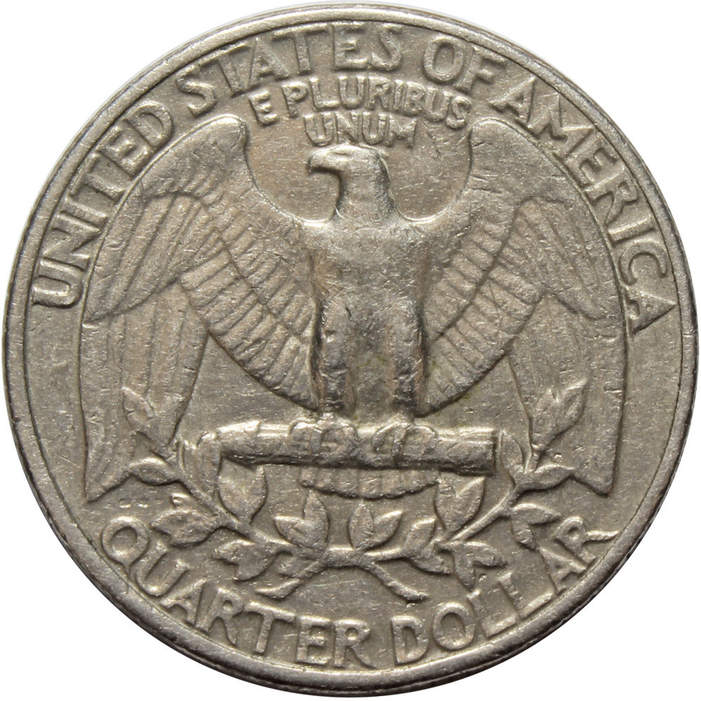 1/4 доллара. (Р) США. Медно-никель. 1985 год. VF