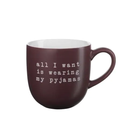 ASA Кружка Эй! 350 мл Все, что я хочу - это носить пижаму