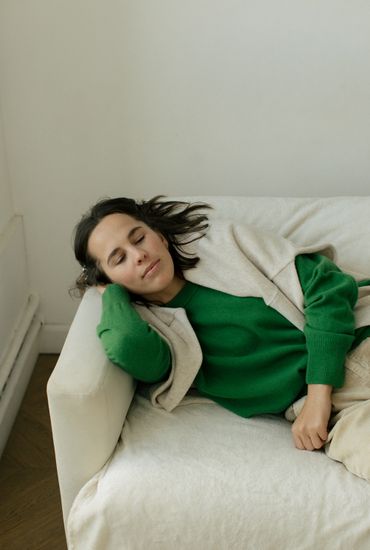 Джемпер Л.Т., 100% шерсть ягнёнка, цвет летний лес.