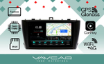 Магнитола для Avensis 2009-2013 - Vaycar VA77-1224-2K на Android 13, 8-ядер, 2K QLED, ТОП процессор, CarPlay,4G SIM-слот