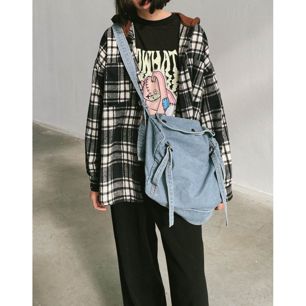 Сумка SoWhat? Голубая