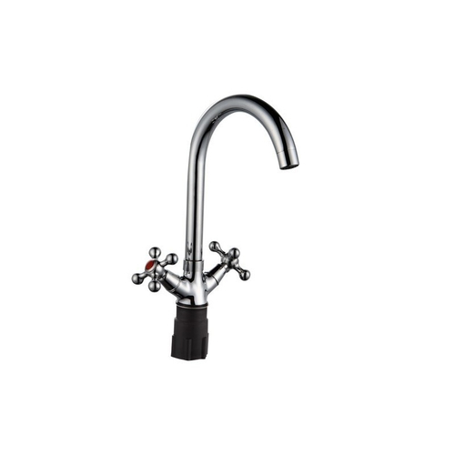 Смеситель для кухни 1/2 рез Казань КС-51 51178 металлиз мах, универ крепление