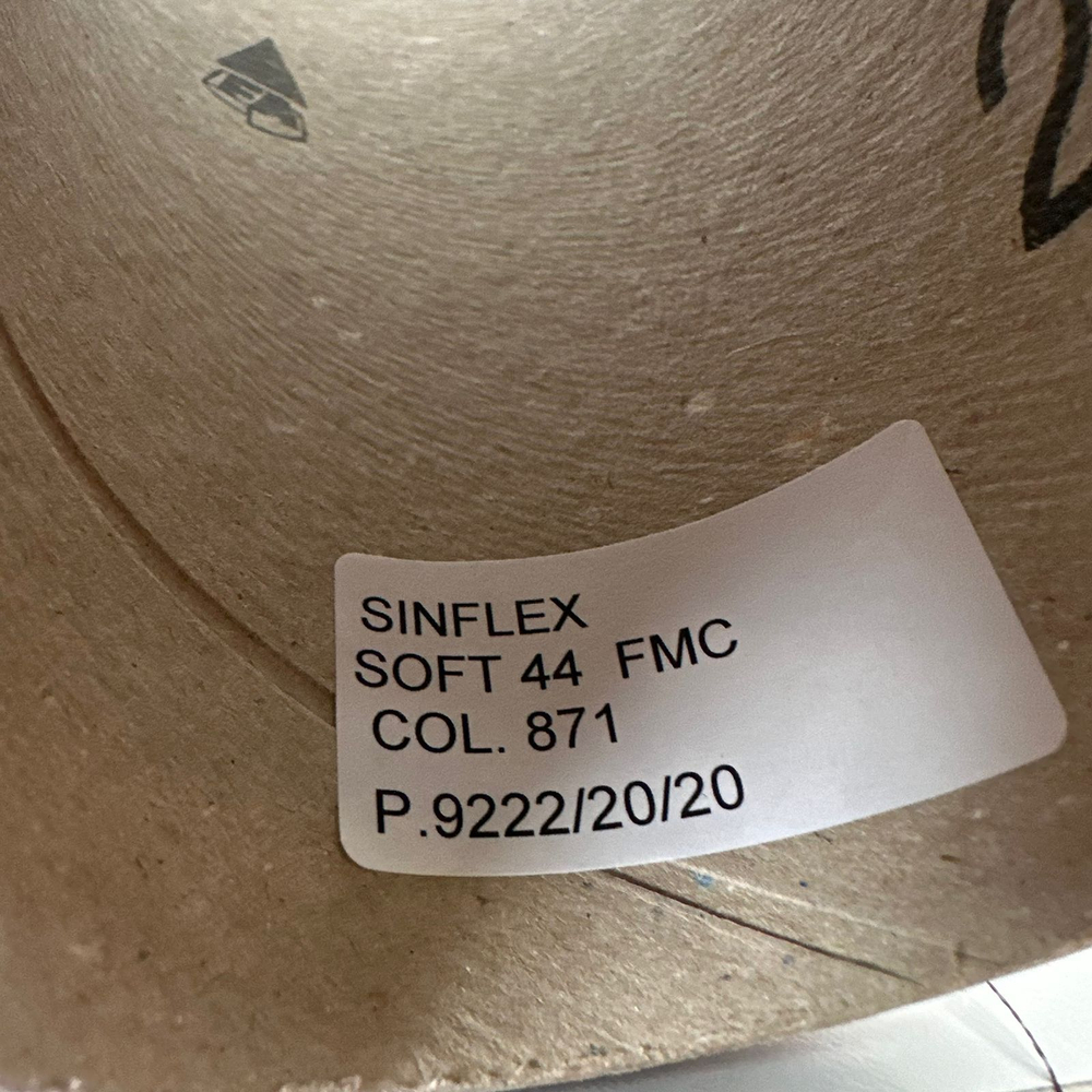 SOFT - SINFLEX; 100% люрекс; 4400м/100гр; col.871, цвет: винный блеск