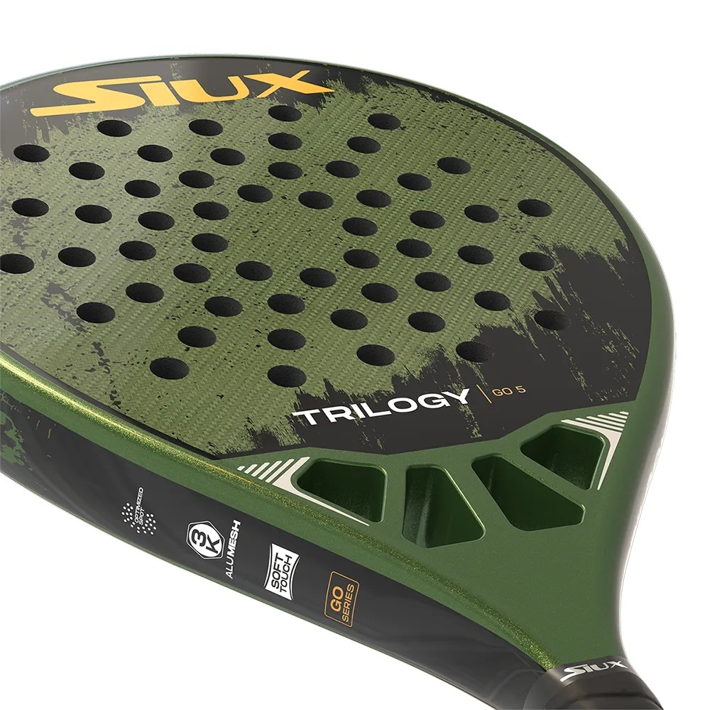Ракетка для падел тенниса Siux Trilogy Go 5 2025