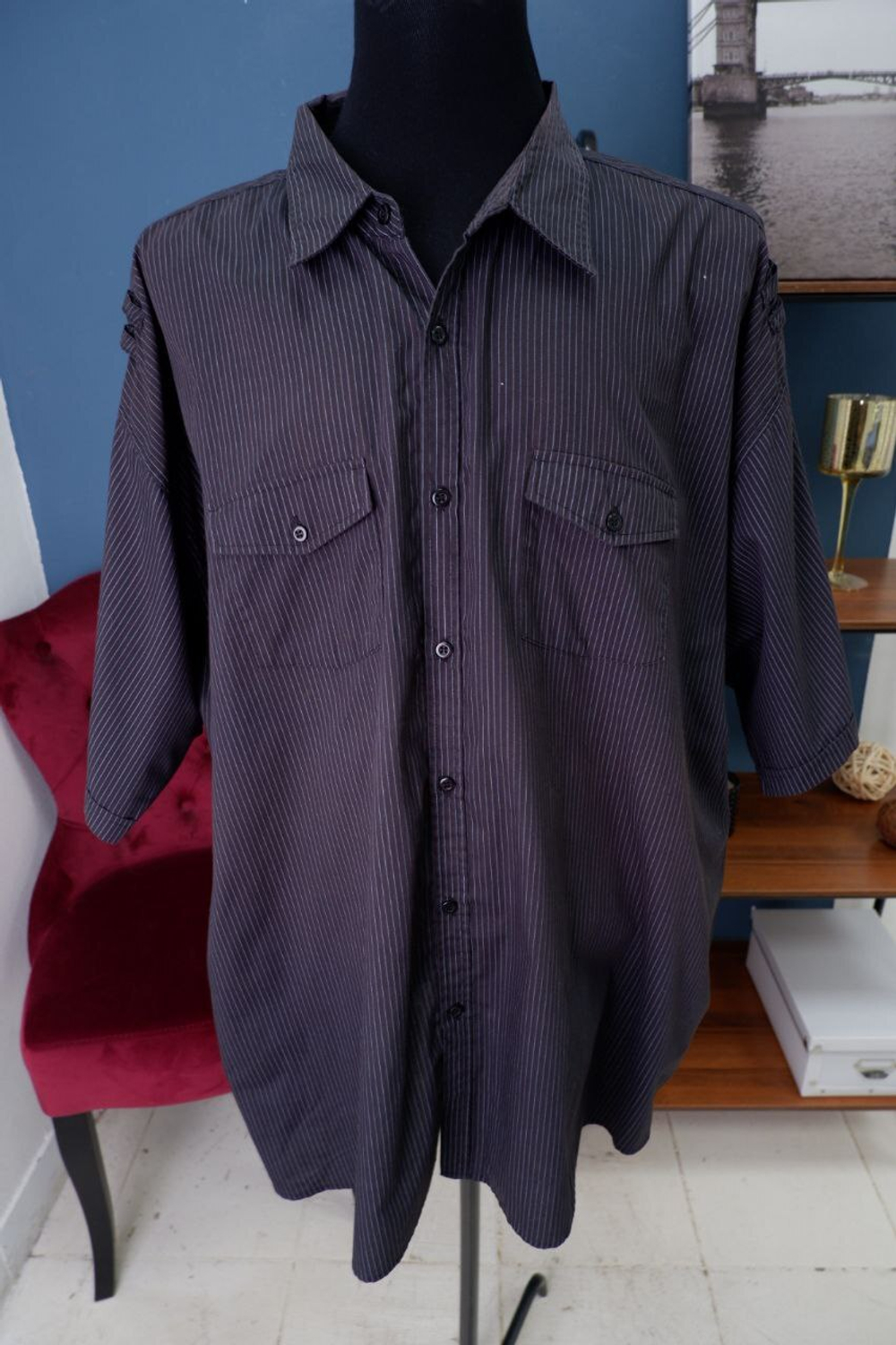 Рубашка Okay в полоску 74 размер